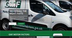 Desktop Screenshot of gmfmotorfactors.co.uk