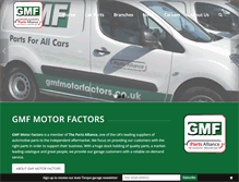 Tablet Screenshot of gmfmotorfactors.co.uk